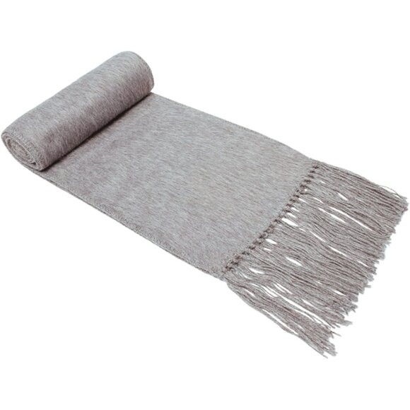 100% Baby Alpaca Brushed Handcrafted Scarf Unisex Warm and Soft NWT - Picture 4 of 6